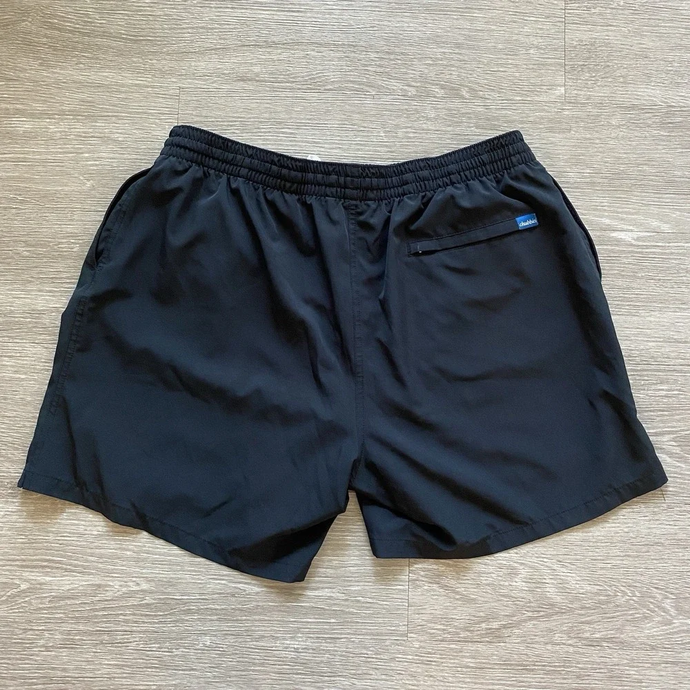 Chubbies Lined Swim Trunks Men's 2XL Black 5.5